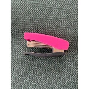 Swingline Mini Stapler Compact Portable Desk Office Supply Pink Black Size OS